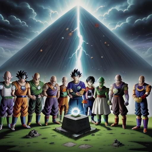 Akira Toriyama Characters Pay Tribute in Illustration