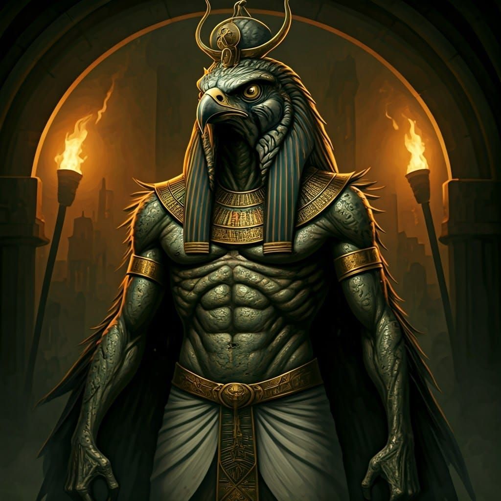 Horus Reimagined: Ancient God of Cosmic Horror