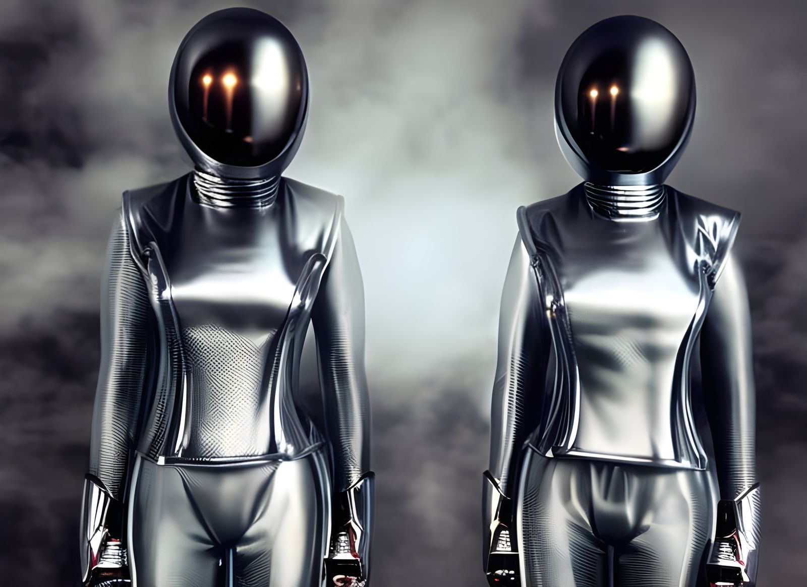 Androids in Glass Spacesuits: Cyberpunk Retrofuturism