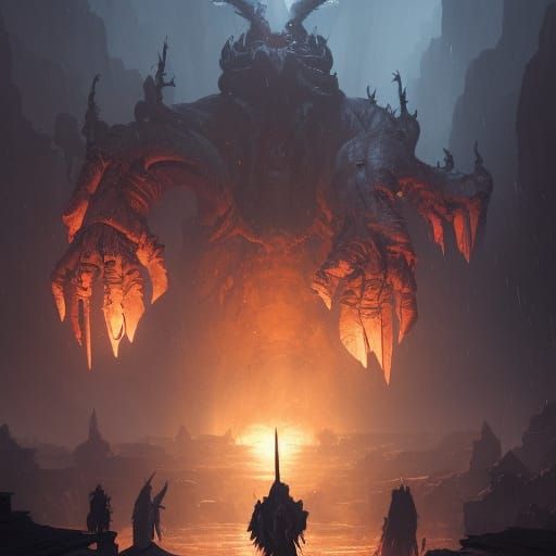 Dark Fantasy Dungeons and Dragons Concept Art