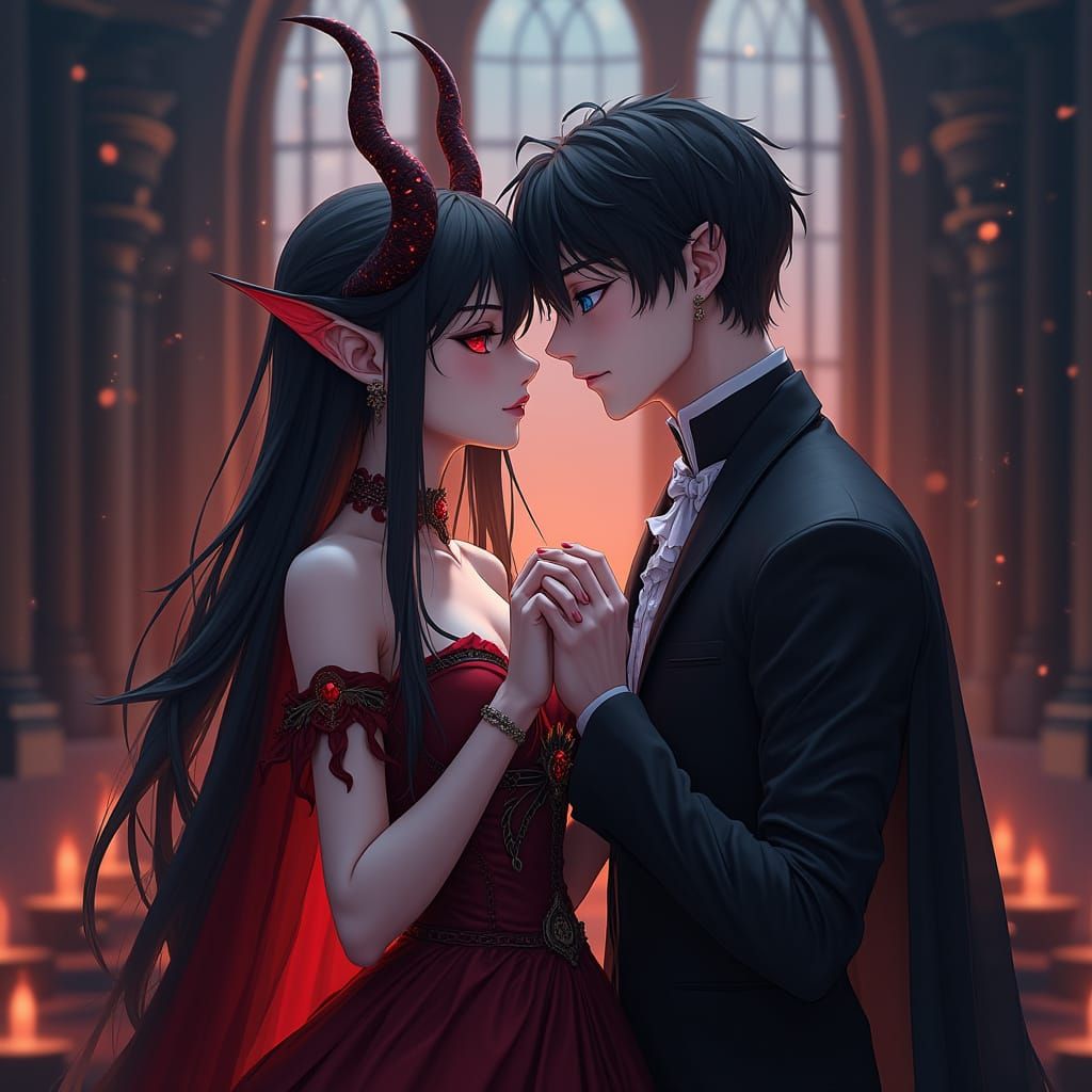 Forbidden Royal Love in a Majestic Demon Kingdom