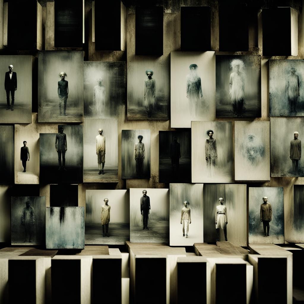 Surreal Ghost Machine in Sharp Focus