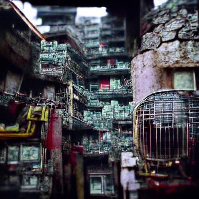 Kowloon Walled City: 8k Filmic Resolution
