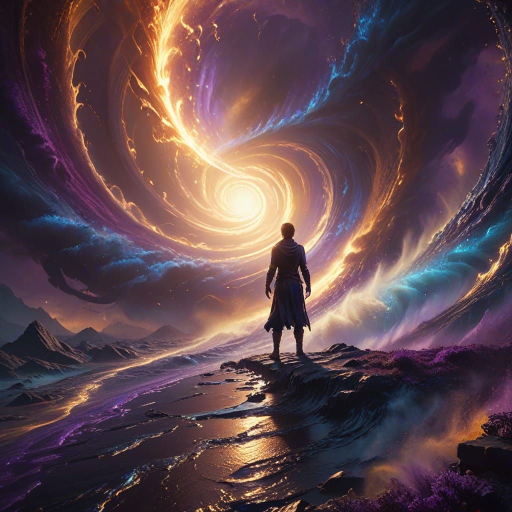 Fantasy Vortex: A Matte Painting in Unreal Engine