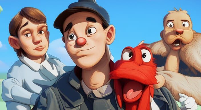 Hyperdetailed Looney Tunes Character in 3D