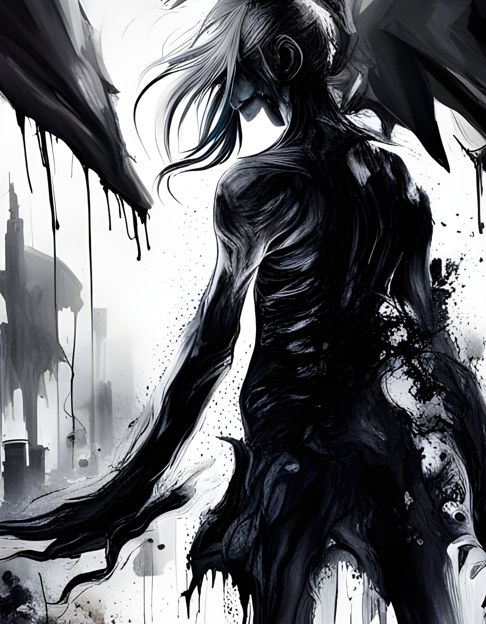 Sinister Apocalyptic World by Lovecraft, Hyper-Realistic