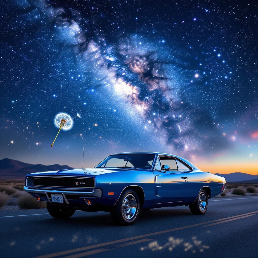 1969 Dodge Charger on Cosmic Highway
