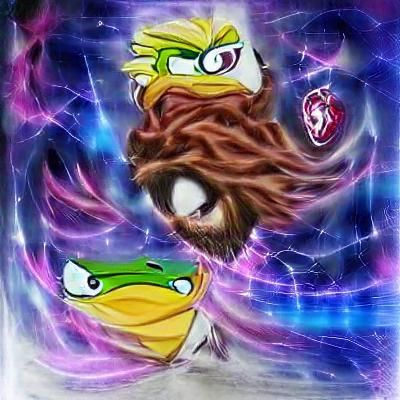 Pepe Spurdo Fusion as Anime Super Saiyan