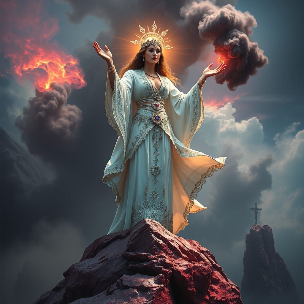 Ancient Prophetess Commands Unclean Spirits in Brilliant Aur...