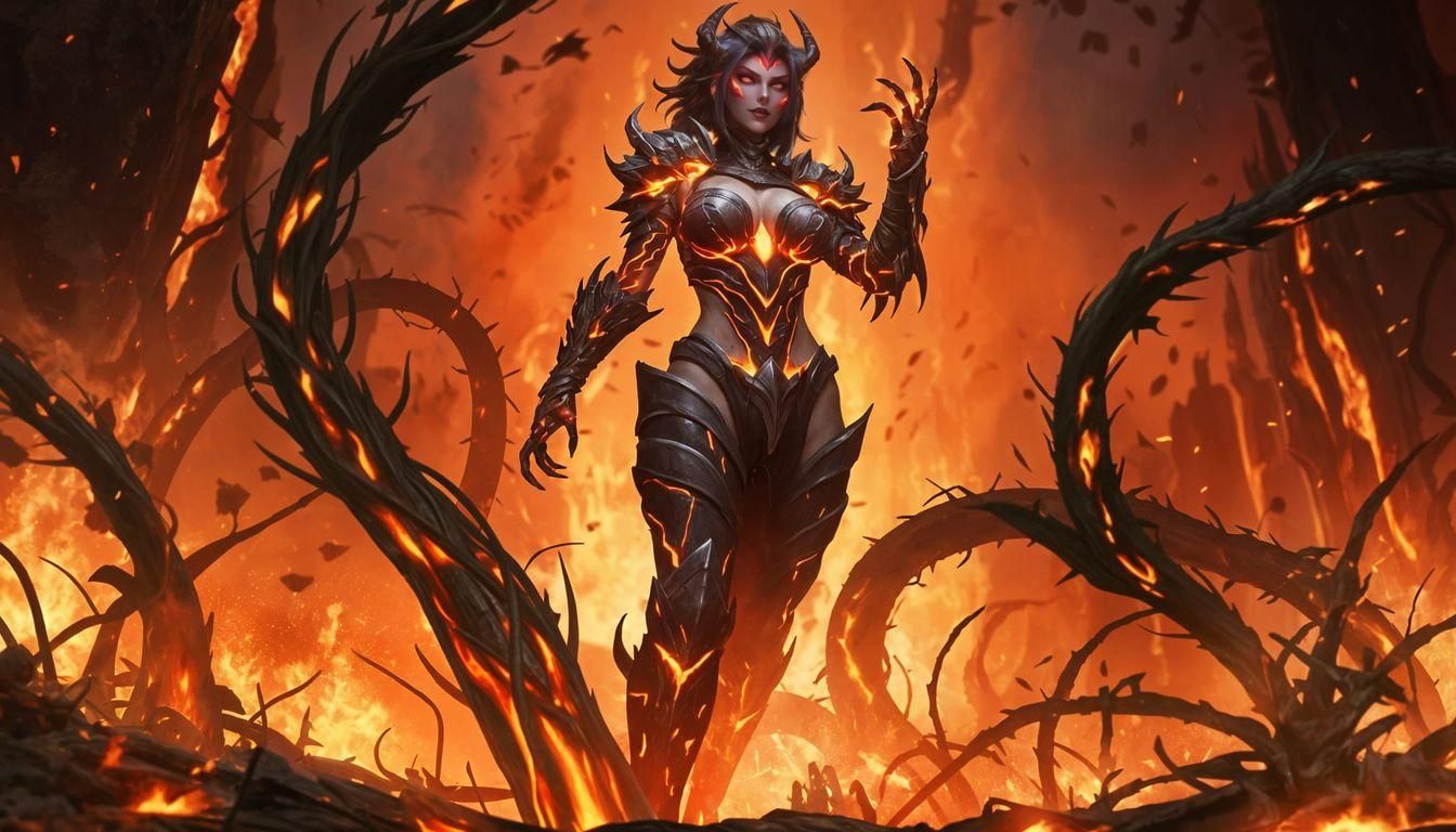 Wildfire Zyra Commands Inferno of Burning Vines