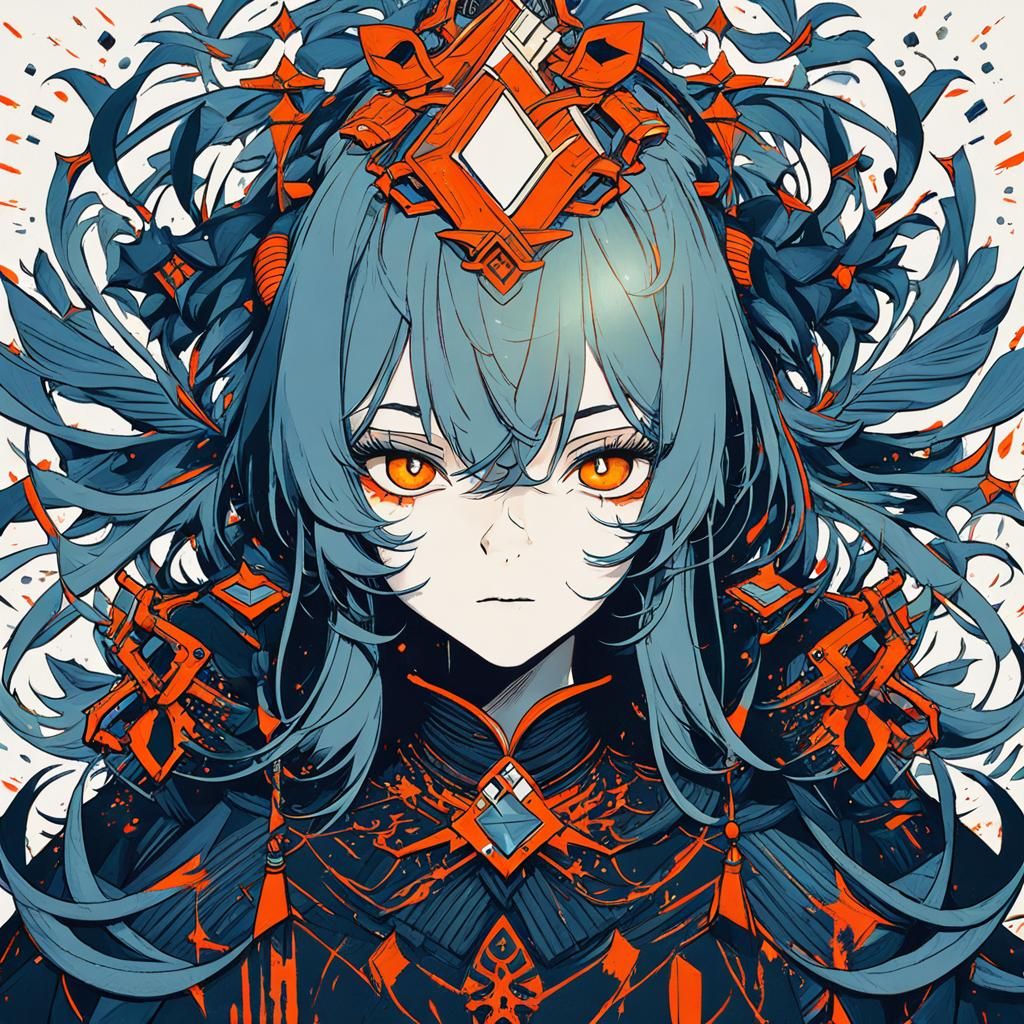 AI Generated Image of a Young Girl