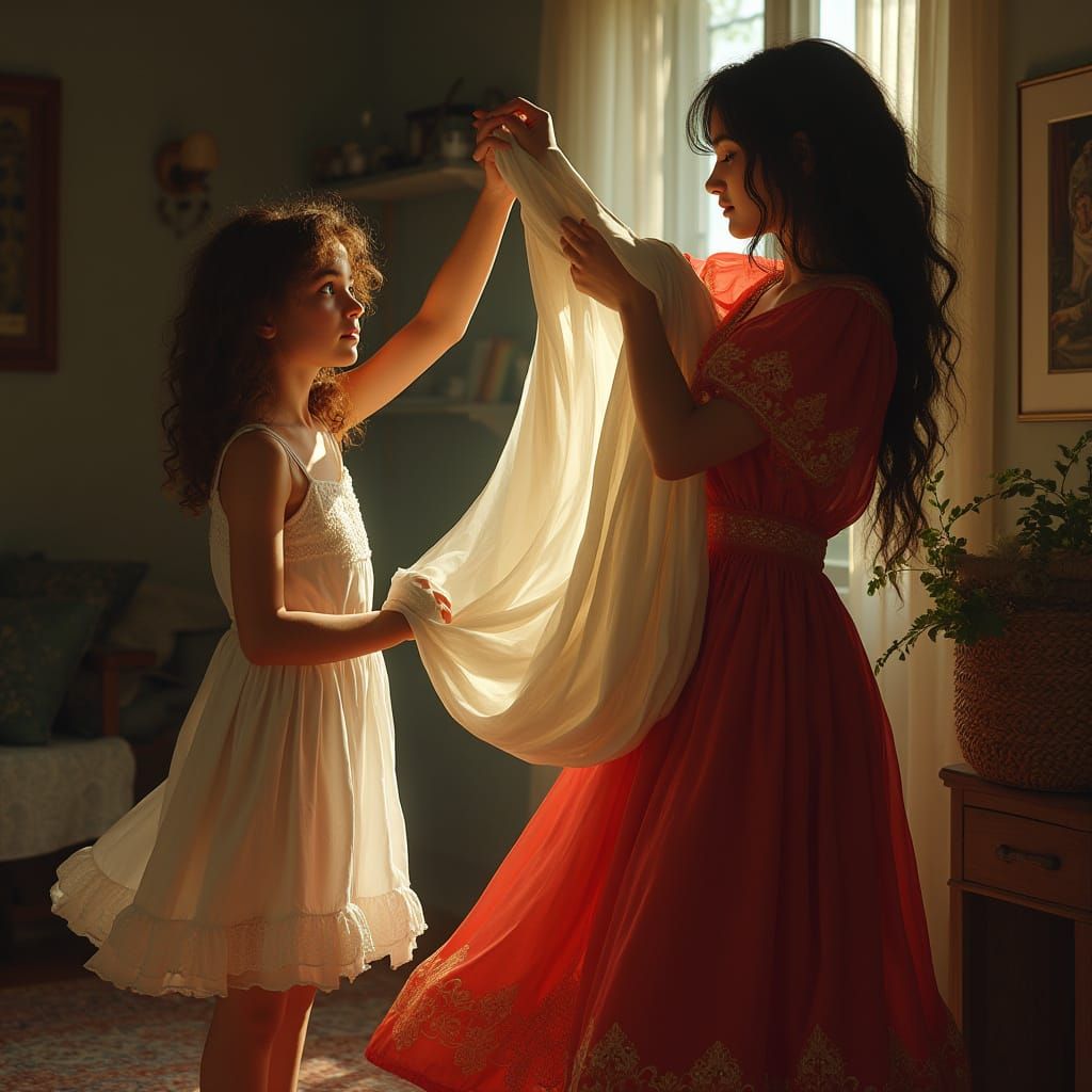 Whimsical Fantasy Scene in Unreal Engine 5 Style