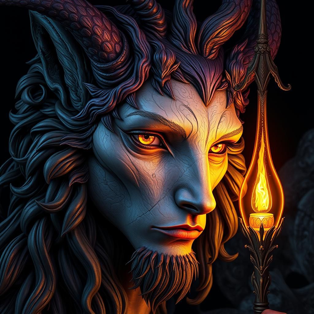 Artemis Portrait in Metaphysical Setting