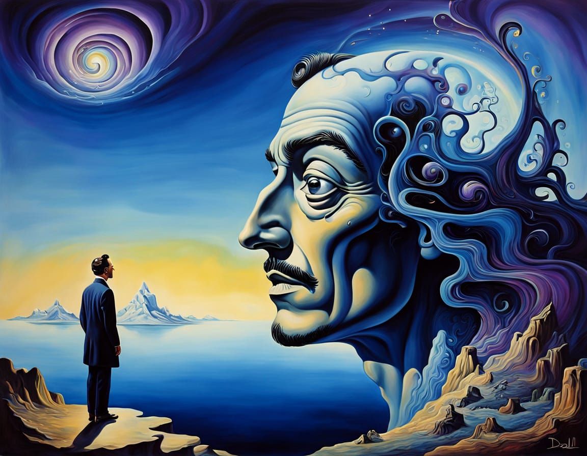 Dreamlike Inner World in Surrealist Style