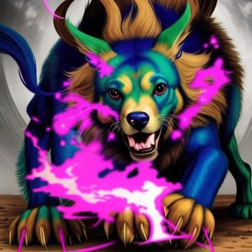 Abstract Yellow AI-Generated Image