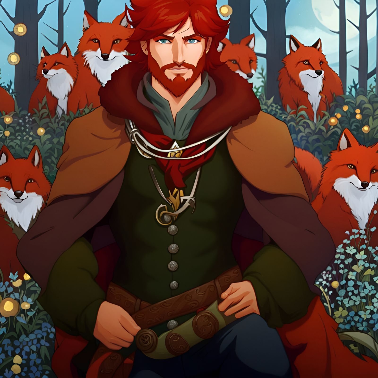 Quinn Mirneset, the Foxgod