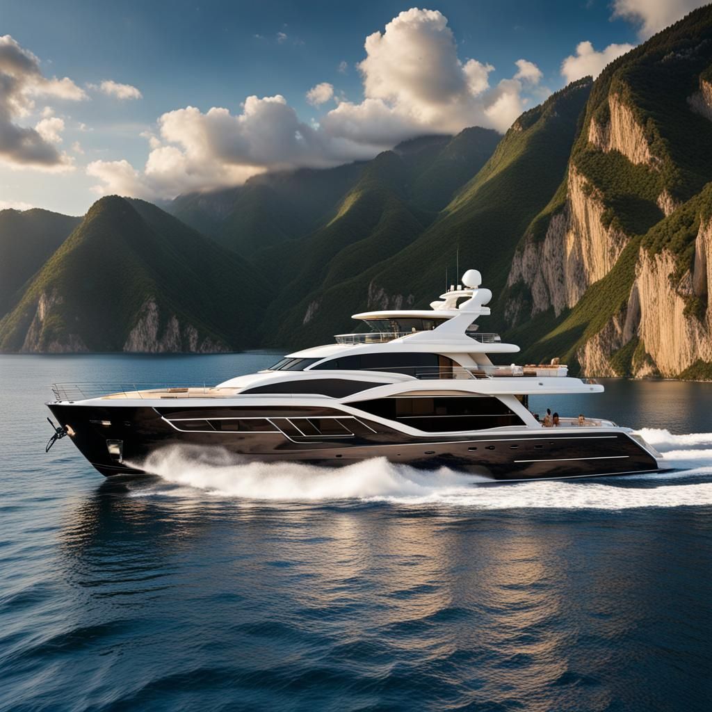 Luxury Yachts Crafted from Diamonds and Gold