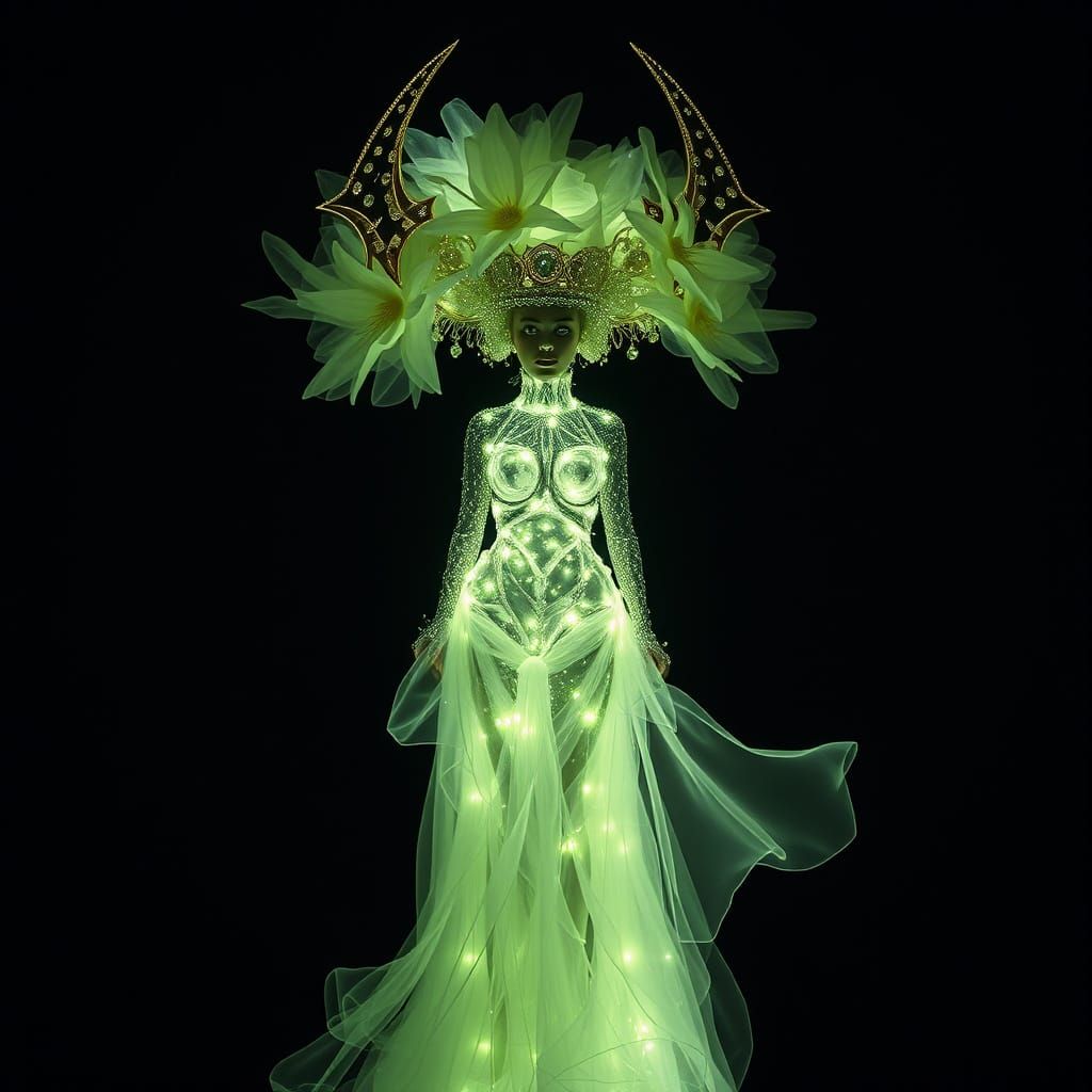 Bioluminescent Fiesta by Nick Knight