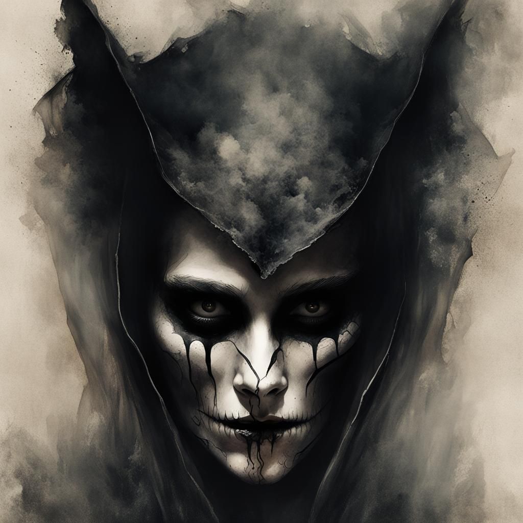 Grim Reaper with Cat Ears in Volcanic Hyperspace