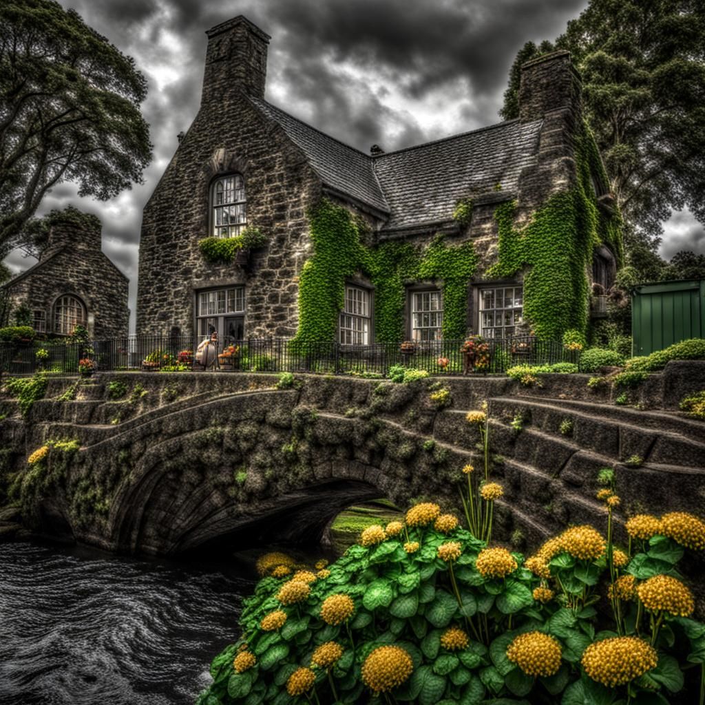 Hyperrealistic Irish Woman Portrait in Cinematic Style