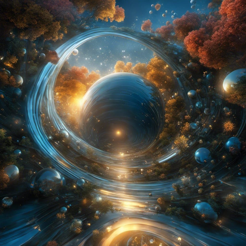 Dreamlike Abstract Illusionism in Vivid HD