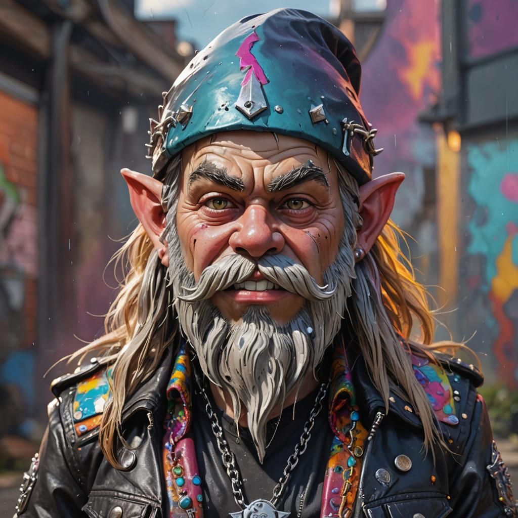 Heavy Metal Yard Gnome Concept Art