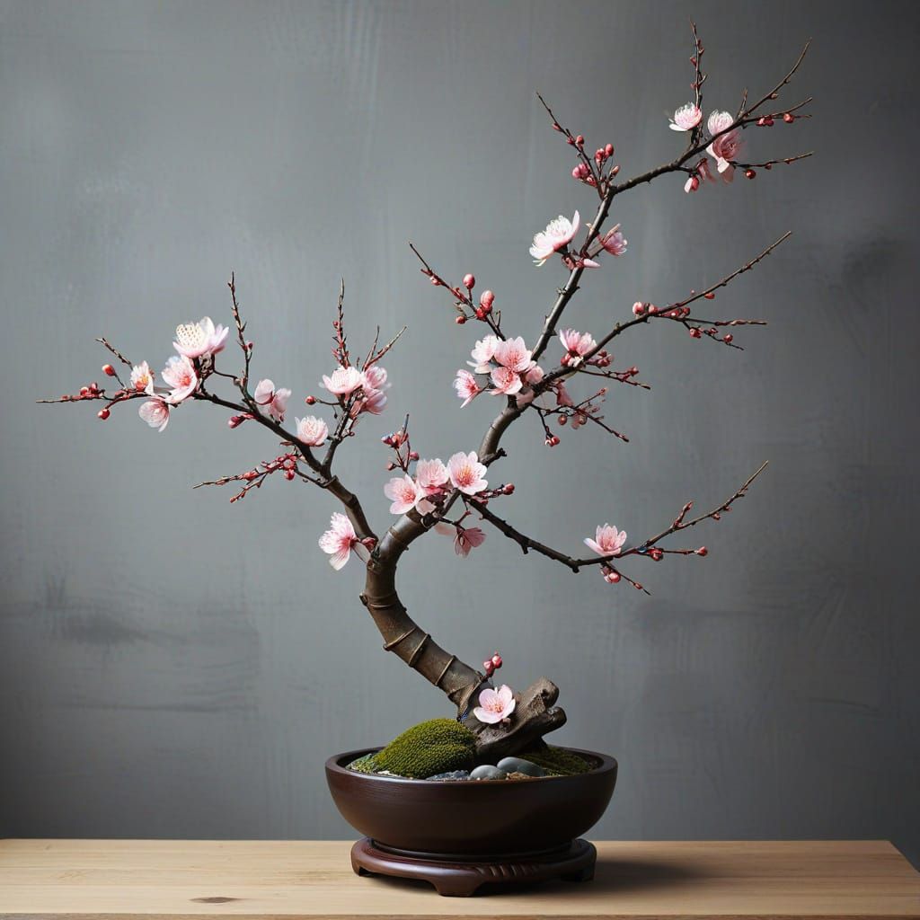 Exquisite Chinese Ikebana Artwork Personifies Longevity, Bea...