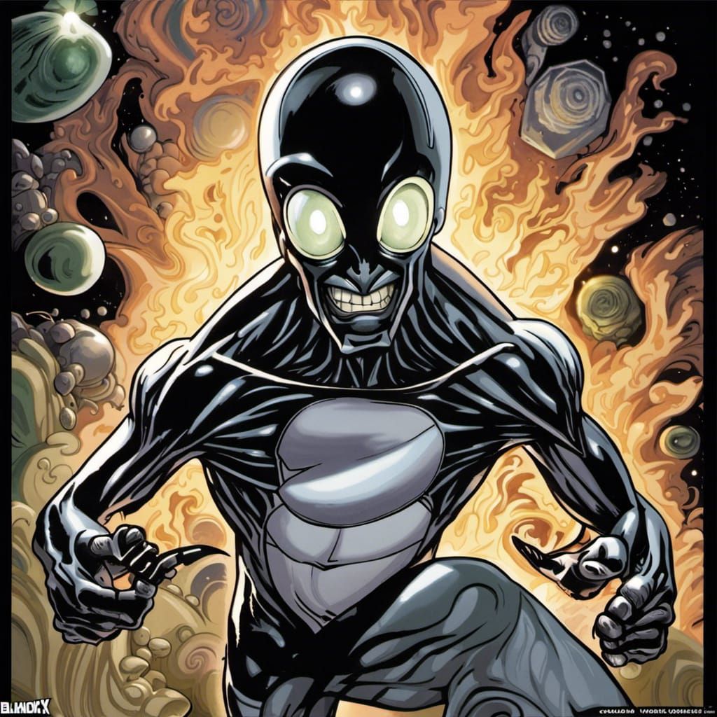 Roger the Alien Black Lantern Mishap v.2