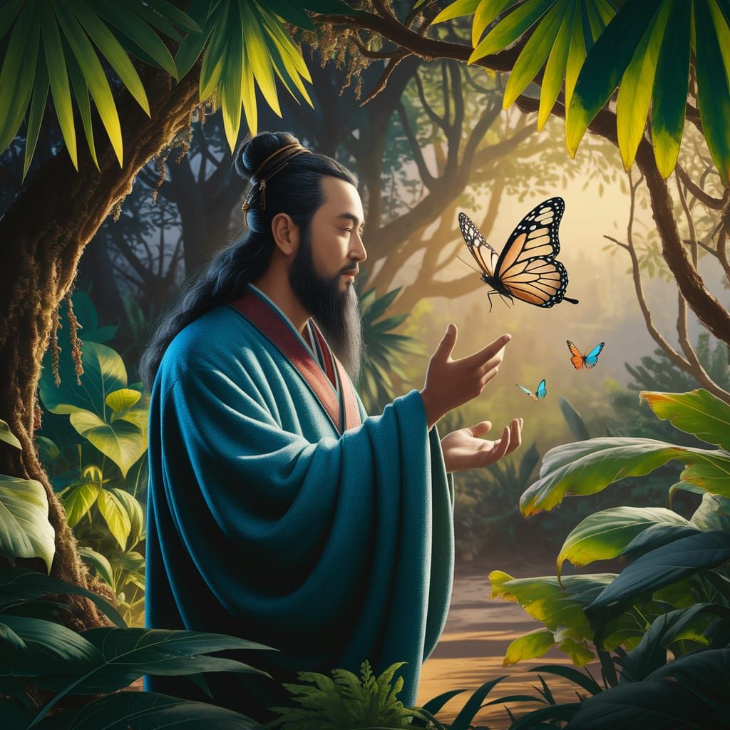 Confusius the great chinese influencer meets a confused Butt...