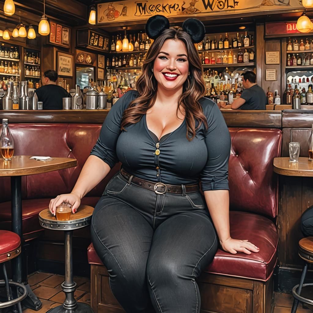 Women Enjoying Drinks in Elaborate Restaurant Setting