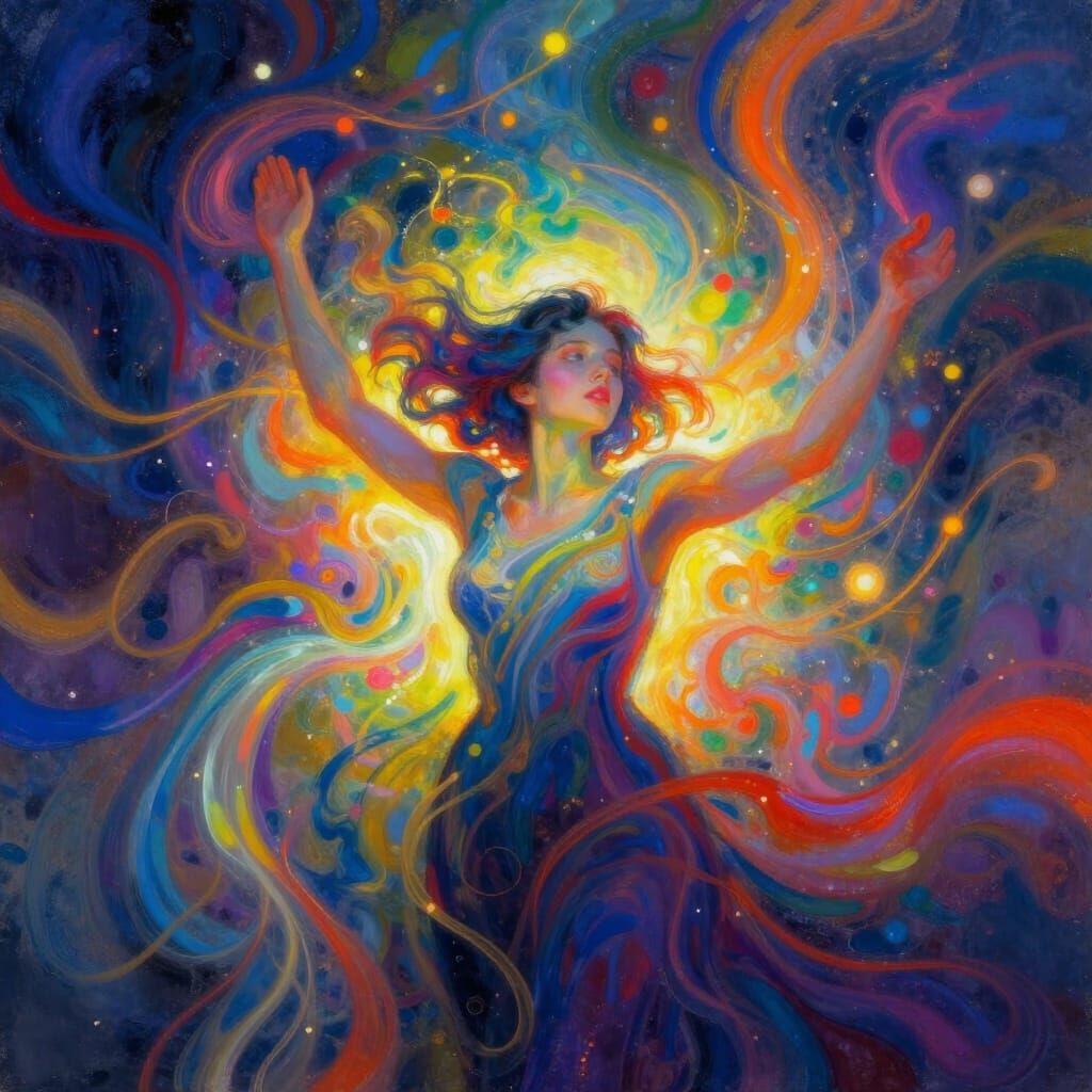 Intense Creative Focus: Surreal Digital Art