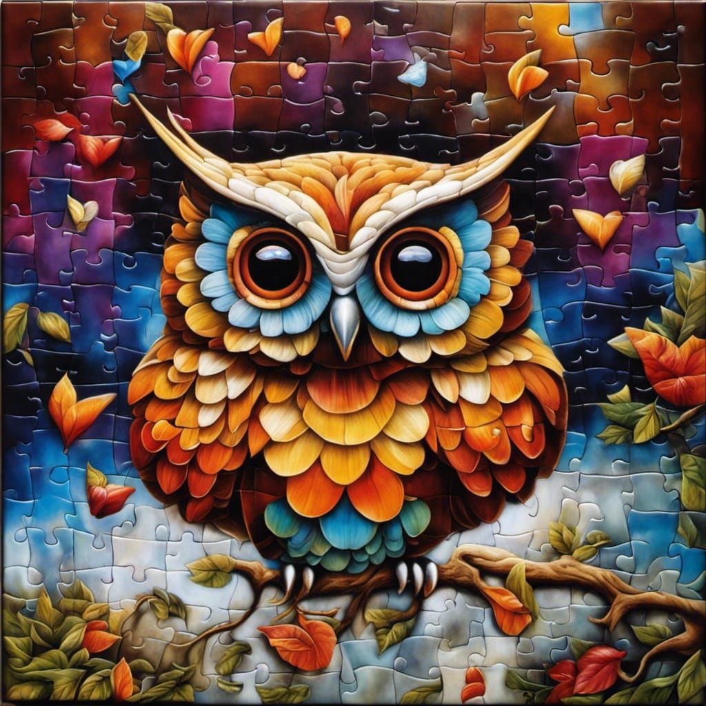 Puzzled Owl 🧩🦉