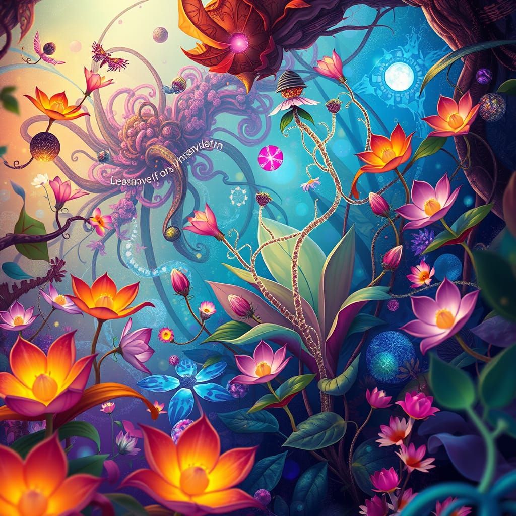 Fantastical Garden of Synesthesia and Neuroplasticity