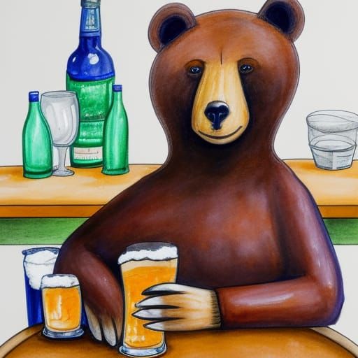 Jest #6: Bear In A Bar