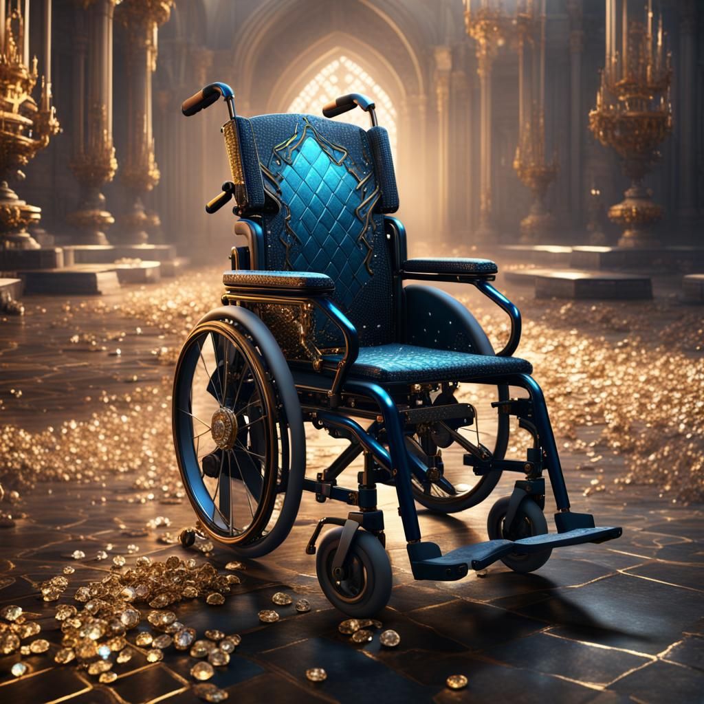 Diamond Wheelchair Fantasy Concept Art