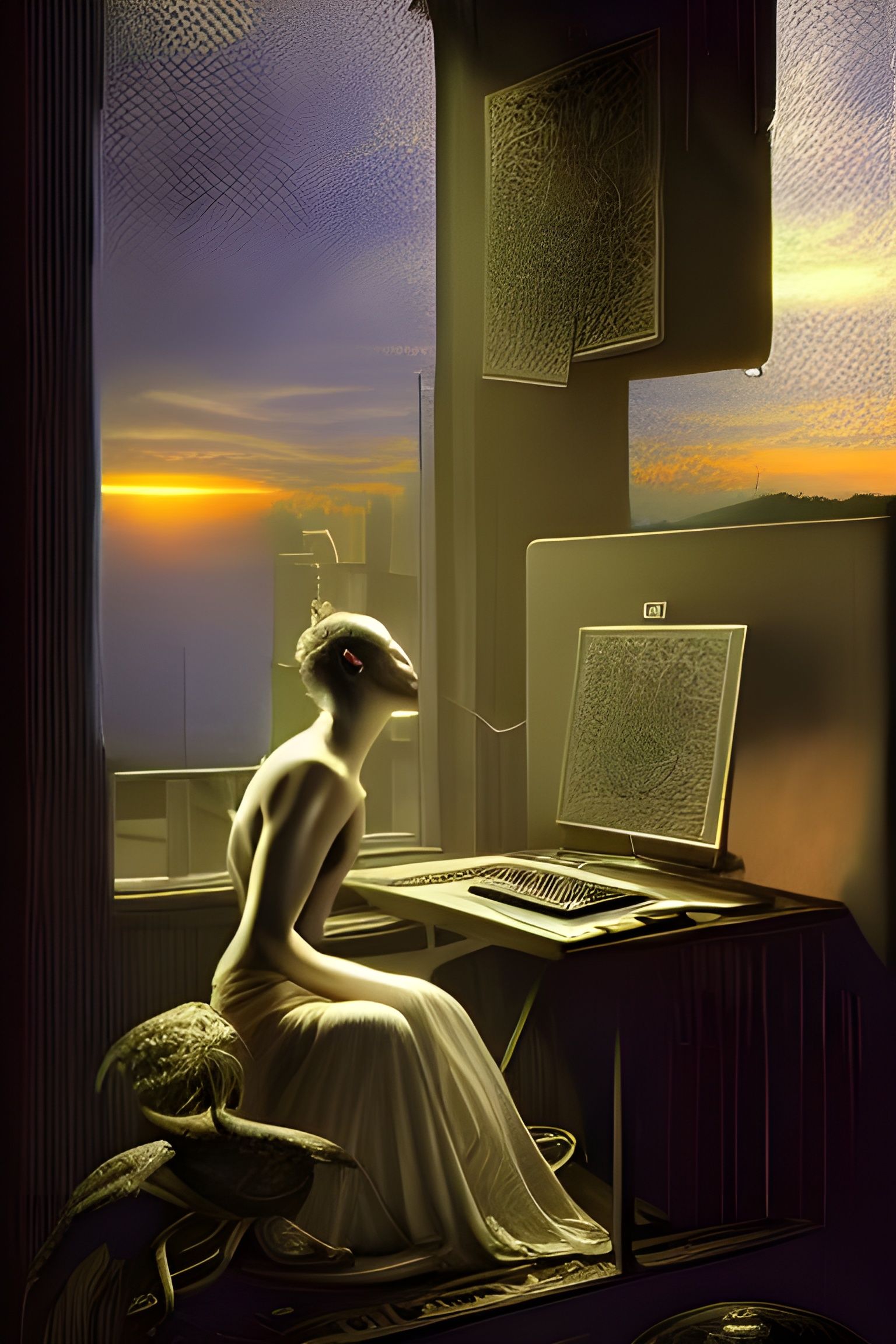 Cyberpunk Choice: Work or Play in Unreal Engine