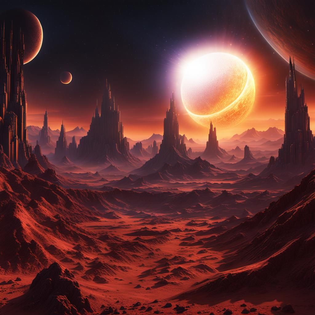 Spectacular Solar Eclipse on an Alien World