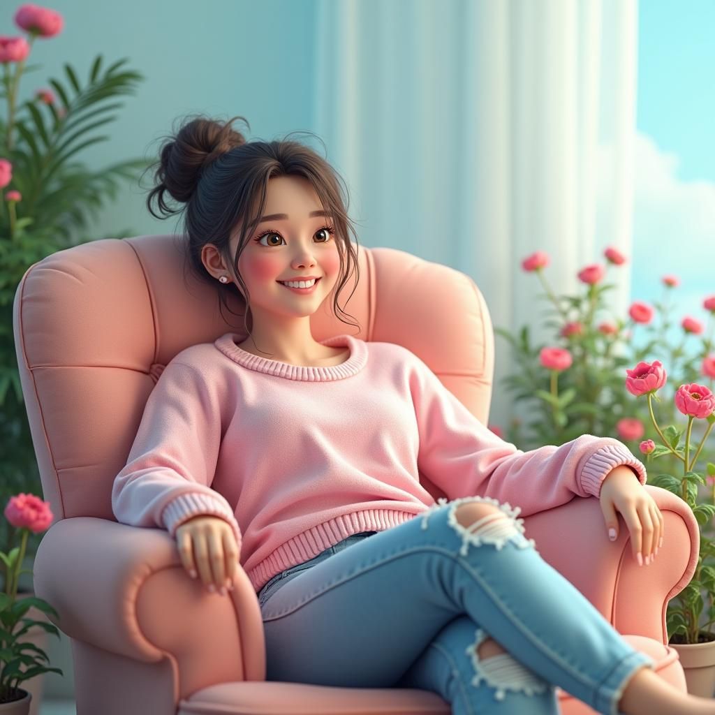 Cozy Cafe Ambassador in Dreamy Cloudscape