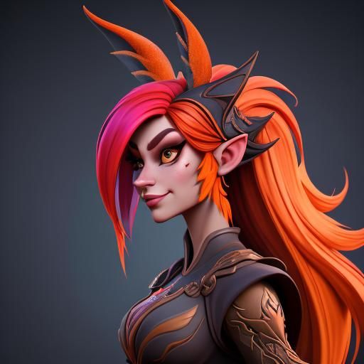 sassy fawn girl smirk gaming profile picture