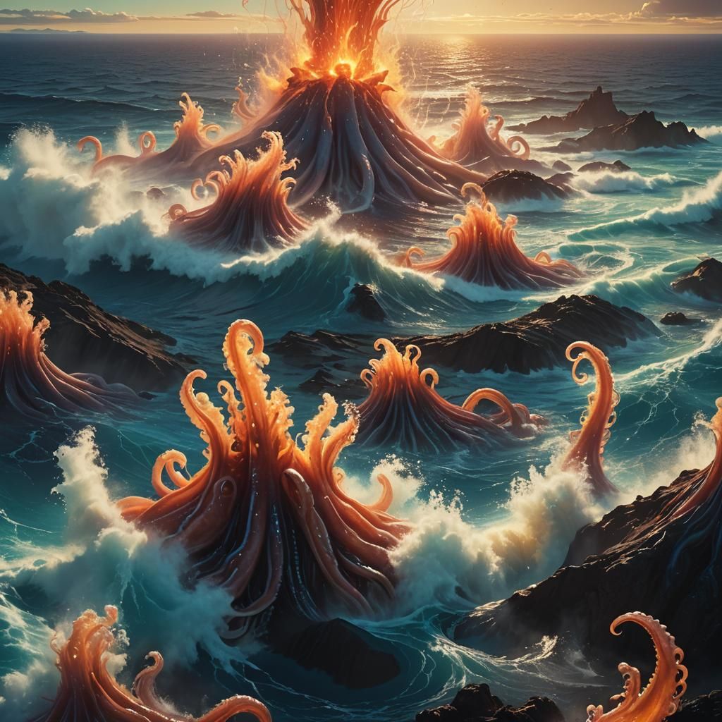 Magma Squids