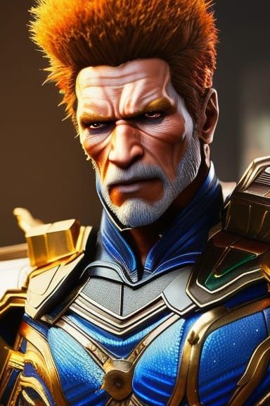 Opal Dragon Armor Portrait in Hyperrealistic Style