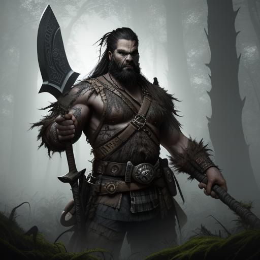 Lumberjack Zombie Charges Through Ominous Woods