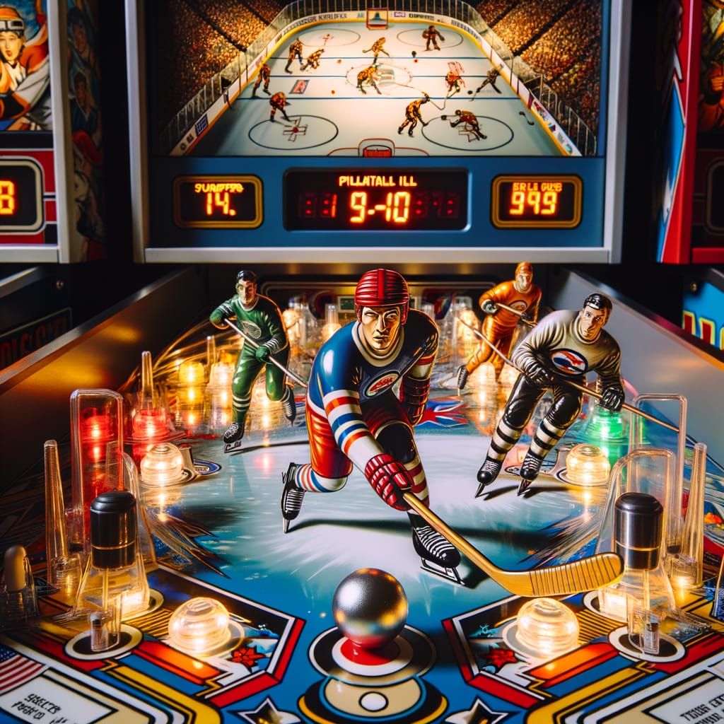 Hockey Pinball