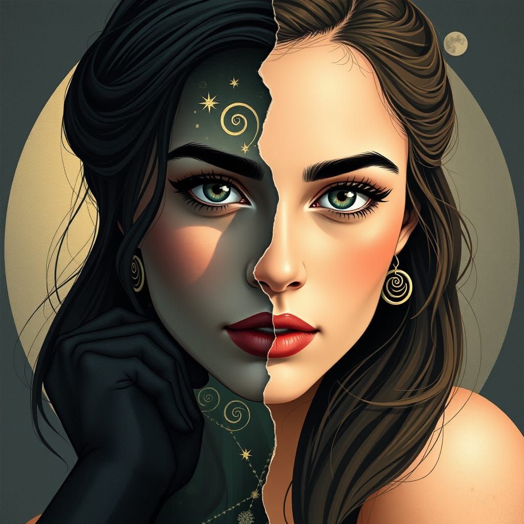 Four Seasons Portrait of a Stunning Woman