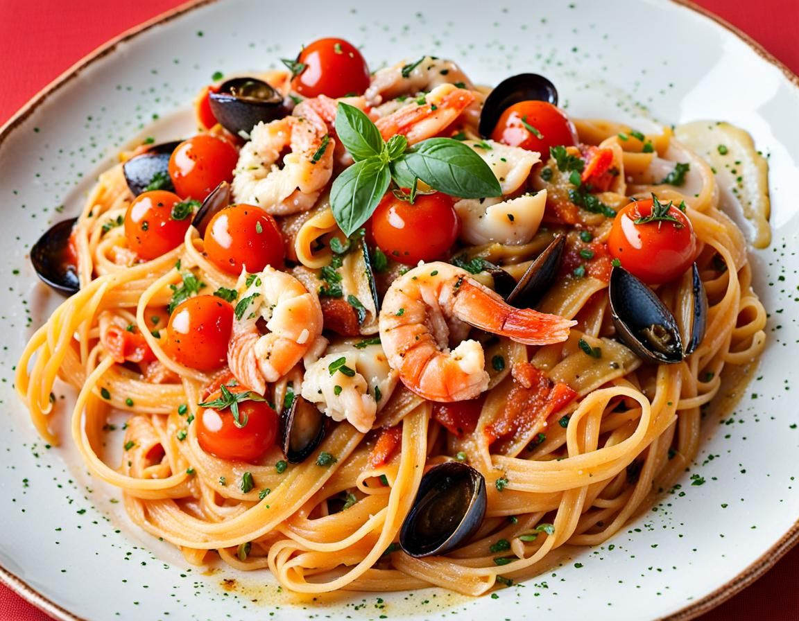 Scialatielli ai Frutti di Mare: Coastal Pasta Art