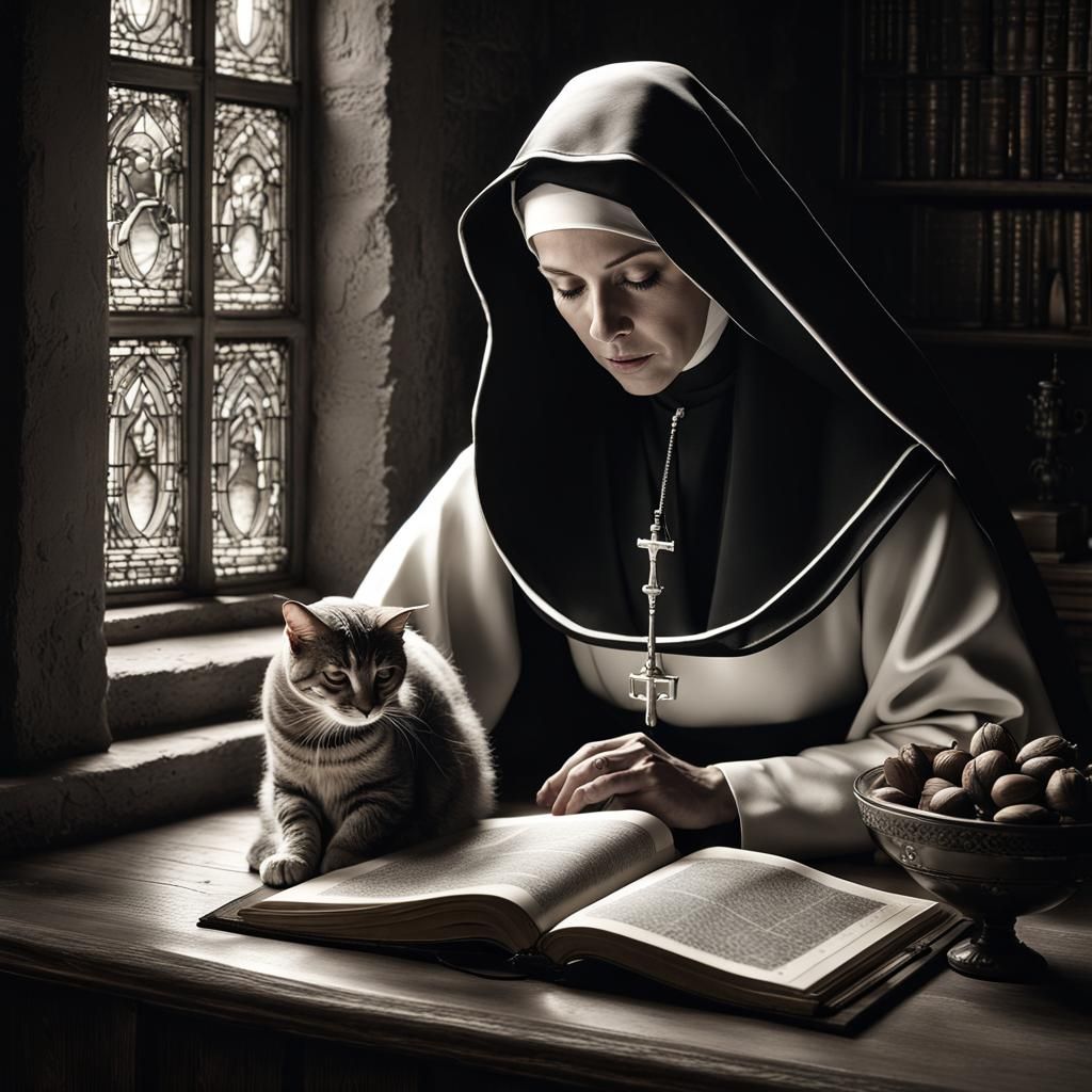 Julian of Norwich Contemplates the Hazel Nut Series