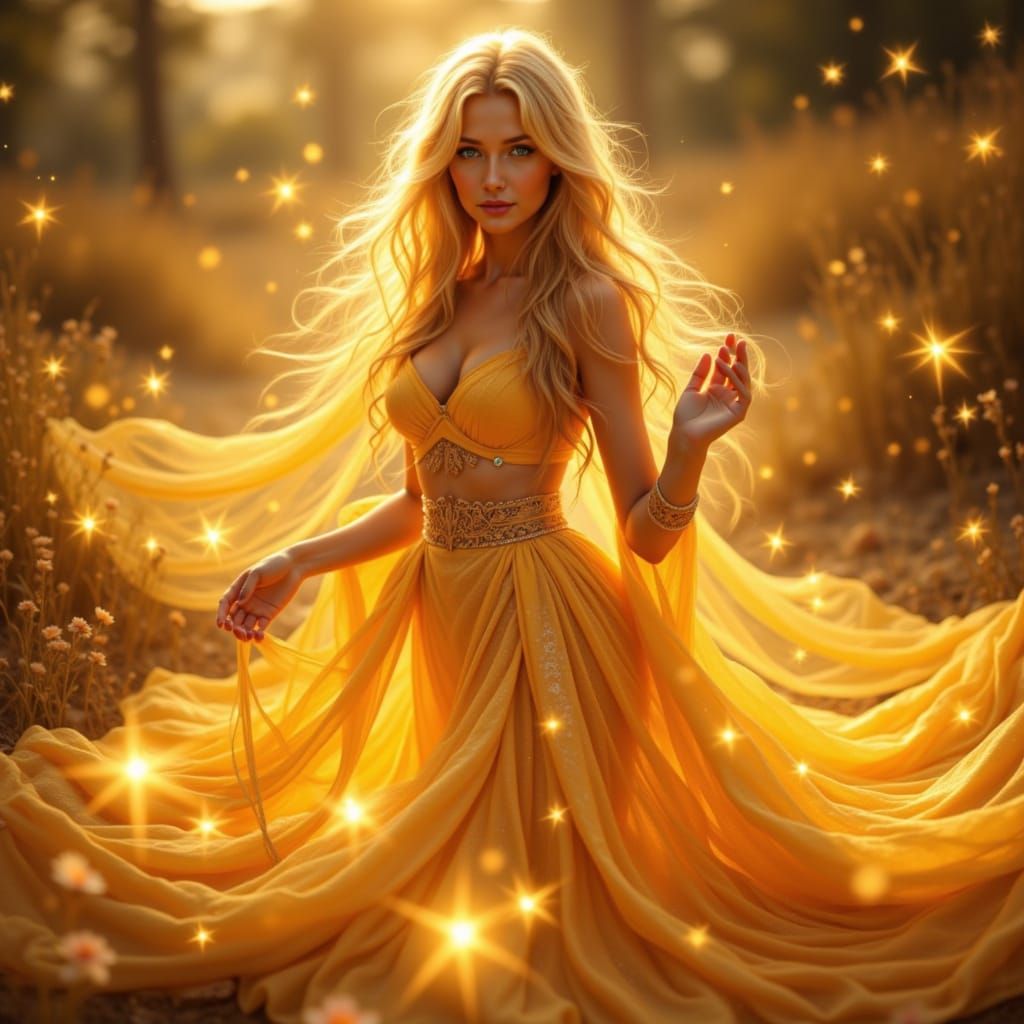 Goddess of Morning Light and Aurora