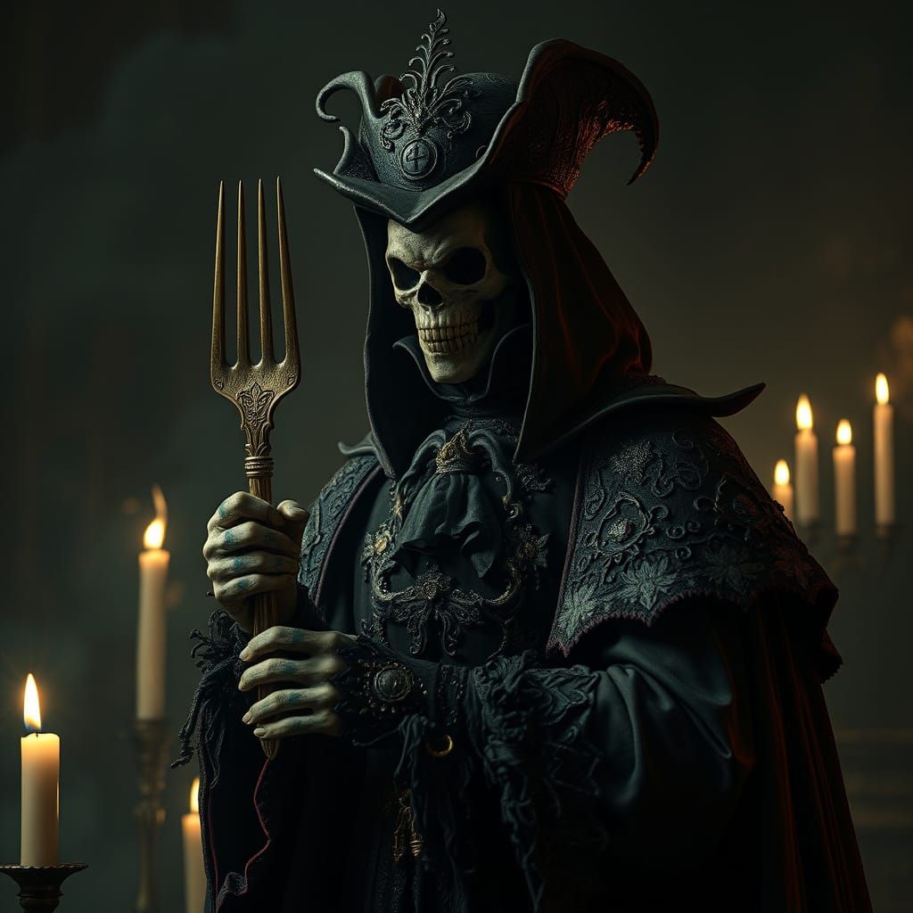 A mad undead artificer and his Opus Magnus