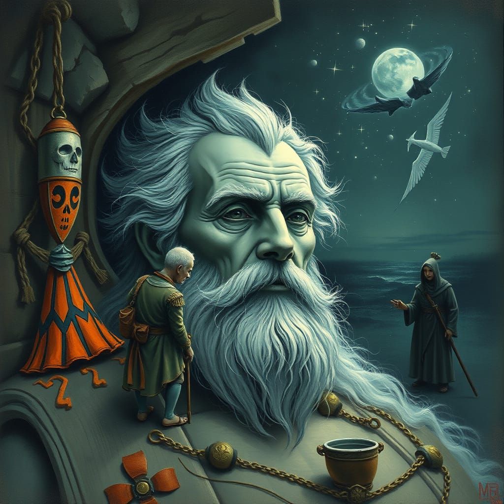 What's interesting is that these old immortals talked of real immortals of people who were more than 500 years of age.