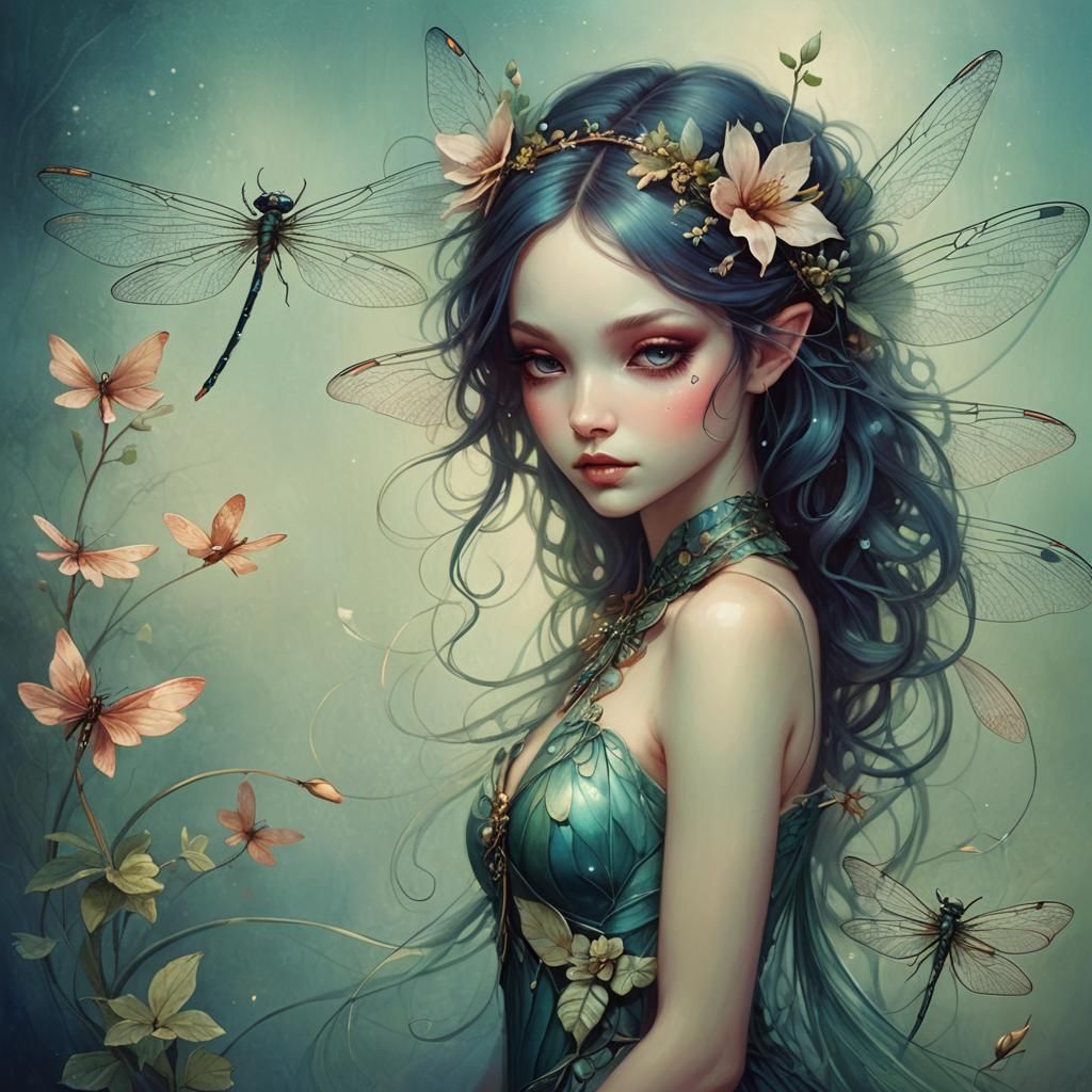 Allure of the Dragonfly Fairy